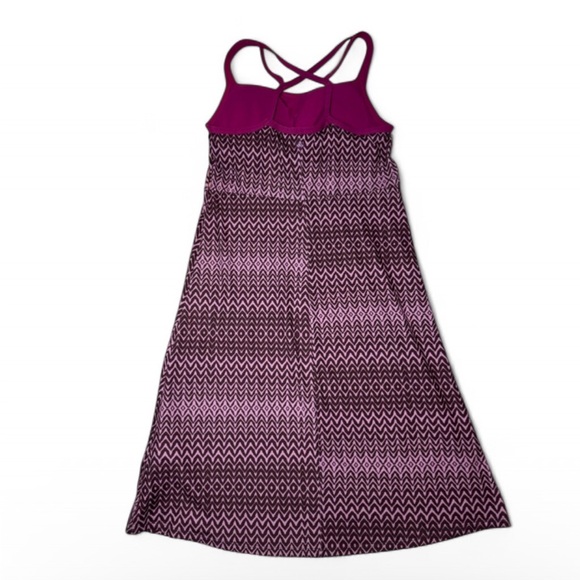 PrAna Violet Sol Cora Ikat print tank dress 🟣 - Picture 2 of 6